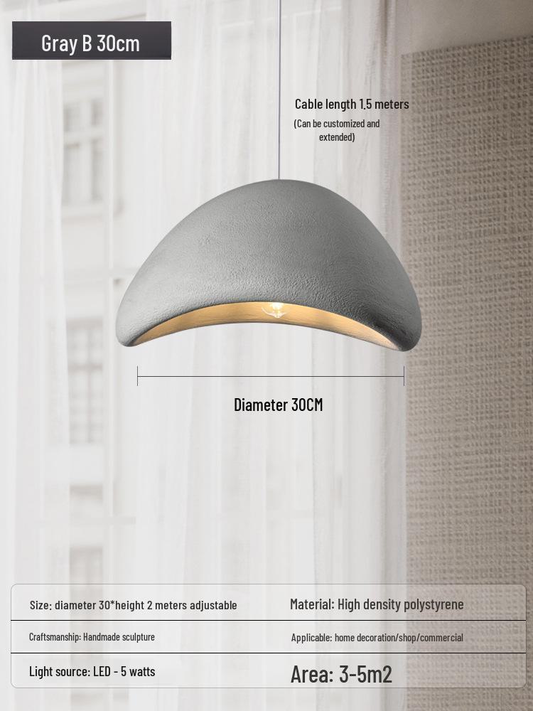 Wabi-Sabi Designer Chandelier for Yuanbao Coffee & B&B