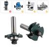 12 MM 12,7 MM Schaft 3-Zahn-Nutfräser Mehrblatt-Technologie Präzises Schneidwerkzeug Vielseitige Holzbearbeitungswerkzeuge