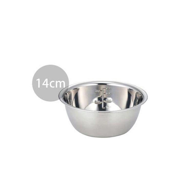 

2050 мл Супові миски великого розміру з нержавіючої сталі Багатофункціональний круглий горщик Palte Форми для приготування салатів Кухонні інструменти