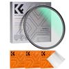 K&F CONCEPT Black Diffusion Filter 1/8 3pcs Cleaning Cloth with 18 Multi-Layer Coatings 55mm 58mm 62mm 67mm 82mm Nano K Series