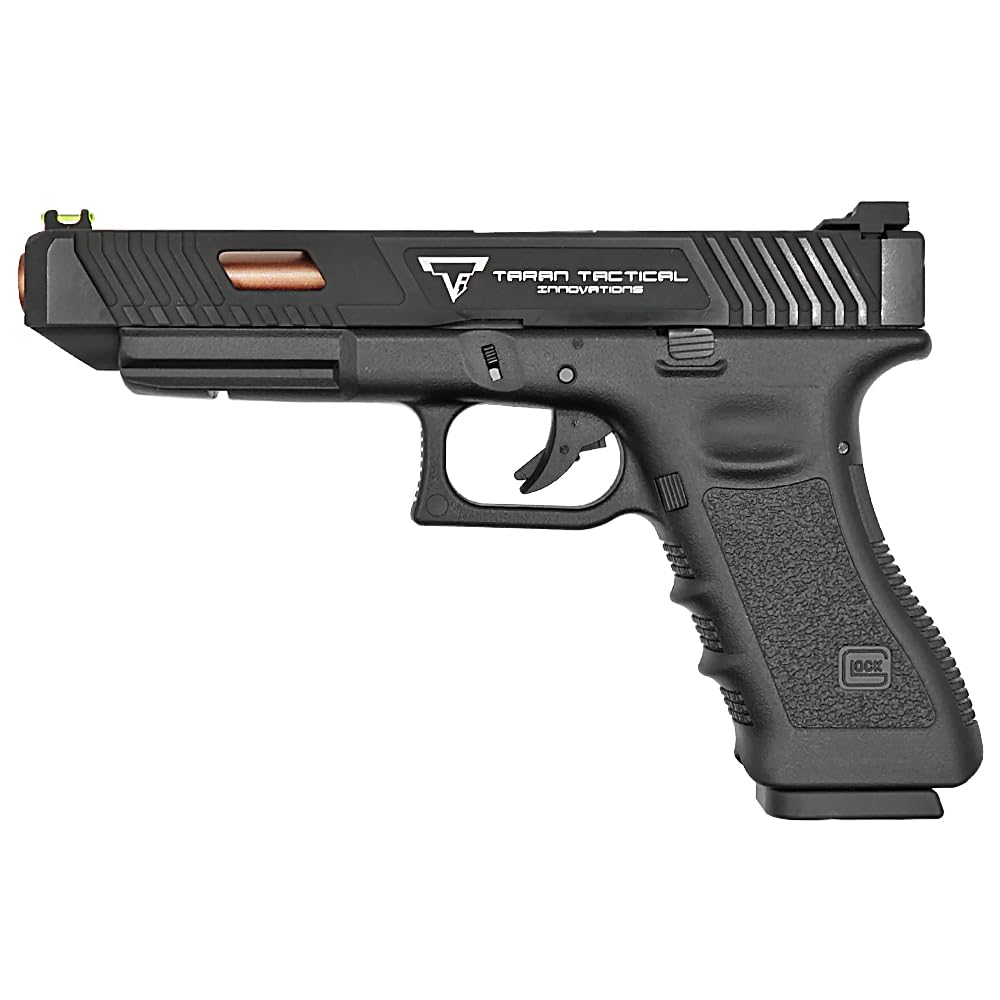 Ryohin Buhin Metal Slide & Metal Outer Barrel Set for Tokyo Marui GBB G17 Gen.3, Officially Licensed by EMG Taran Tactical, TTI Combat Master G34