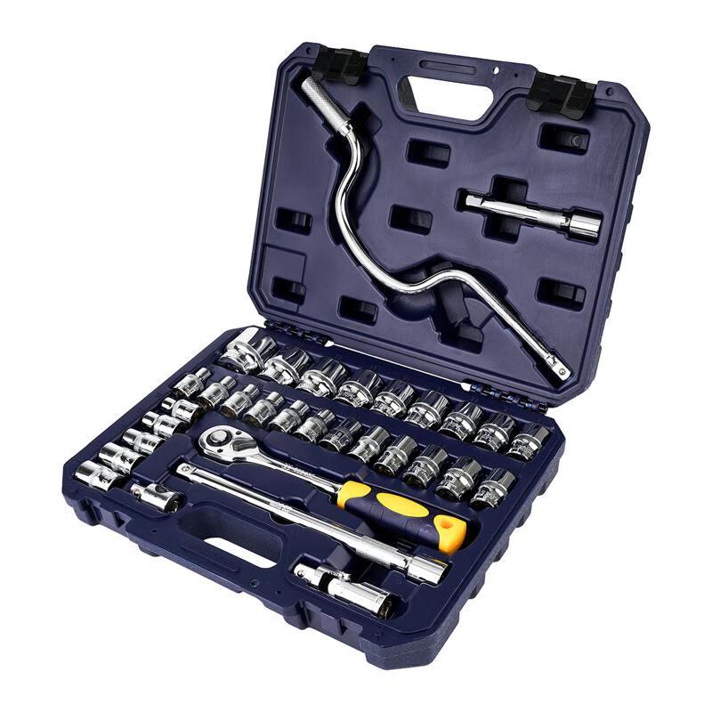 Great Wall Precision 32-Piece Metric Socket & Wrench Set
