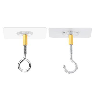 Haki sufitowe bez wiercenia 8 szt. Haki sufitowe na rośliny Haki ścienne do zawieszania małych roślin Haki sufitowe dekoracyjne do łazienki