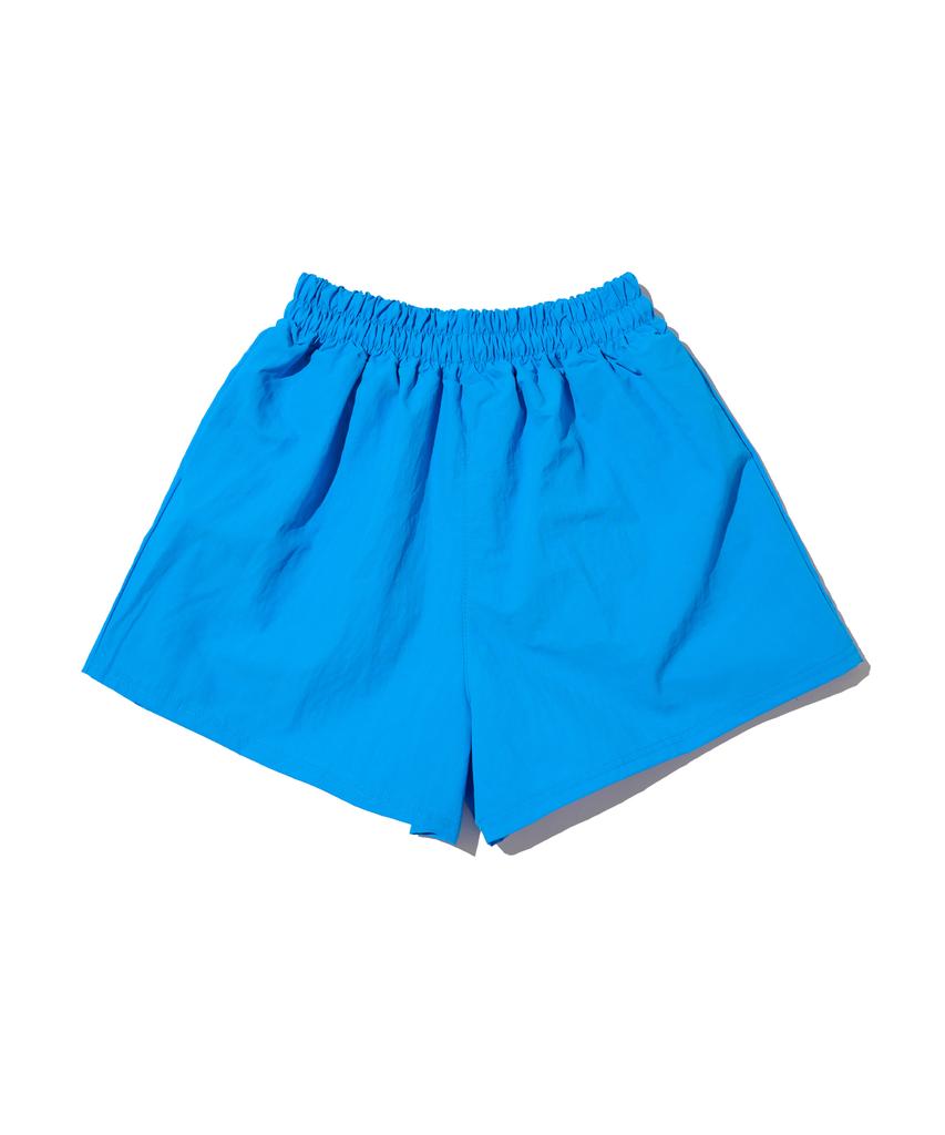 CARGOBROS FOR WOMAN Summer Light Nylon Elastic Shorts (Blue)
