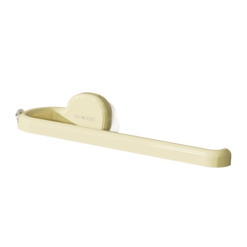 Wall Mounted Kitchen Paper Holder Suction Cup Towel Rack Toilet Roll Holder  Under Cabinet