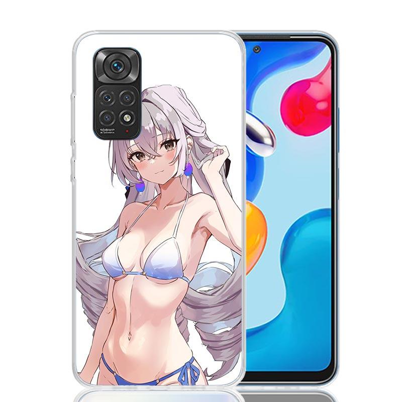 Honkai Star Rail Bronya Rand Phone Case For Xiaomi Redmi Note 15 14 13 12S 12 Pro Plus 11S 11E 11 11T 10S 10 Art Soft Pattern Co