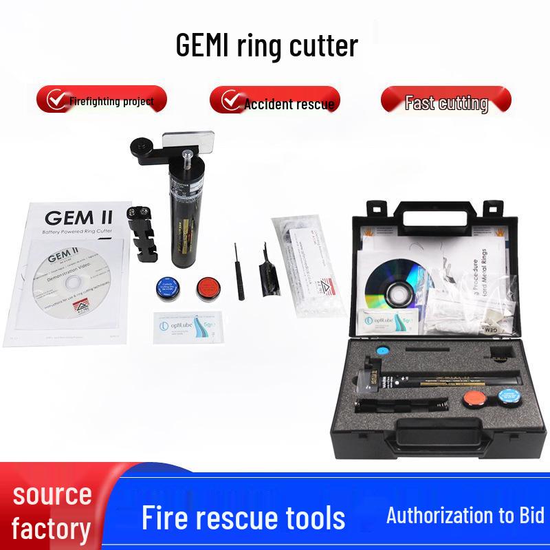 GEMII Ручной резак для колец для пожарных и спасателей для нефрита и металла Deposit