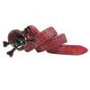 Retro Snake Print Rhinestone Skull Buckle Unisex Jeans Belt - Hip Hop Punk Fashion