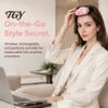 Electric Hair Volumizing Clamp 2Pcs Cordless Heated Volume Clip, Root Lifter Comb for Fine Flat Portable Clip Bangs Styling, USB Rechargeable