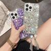 Full Diamond Tassel Is Suitable for Apple 16 Mobile Phone Case, Luxury Premium Apple 16PROMAX Mobile Phone Case, Rhinestone 16PRO.