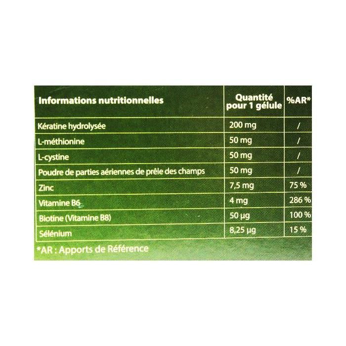 Luxéol Complexe Kératine 90 Gélules