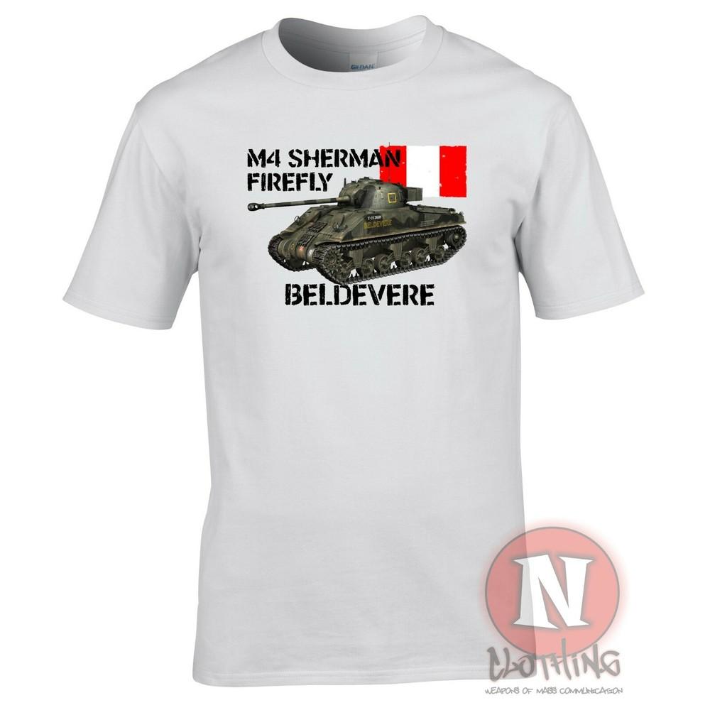 Sherunisex Firefly Tank TShirt Ww2 British DDay War Allied Vehicle Wot Us Army S