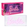 Paladone Barbie - Logotipo - Lâmpada LED Sinal de Néon Rosa - Produto Oficial Barbie
