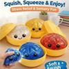 Juguete de Peluche de Bollo al Vapor de Caja Sorpresa con Caja Bolas Suaves Sensoriales para Apretar para Niños Adultos Juguete para Aliviar el Estrés