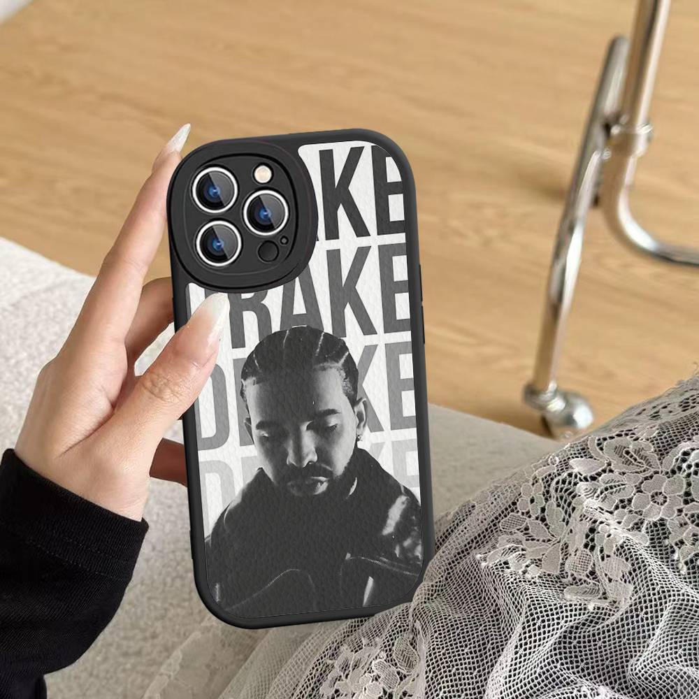 Singer Rapper D-Drake Phone Case For IPhone 16 15 14 13 12 11 Pro Max Plus 16E Soft Leather Cover