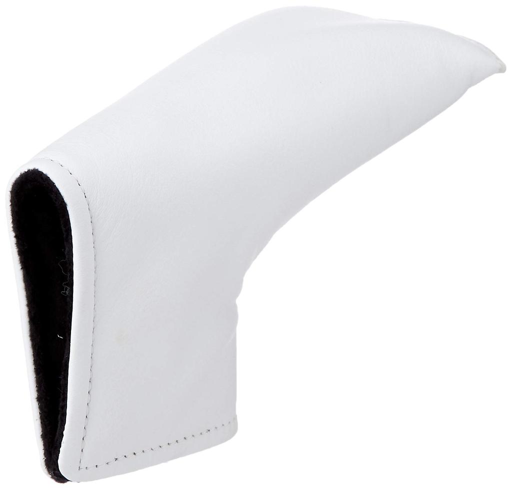 LEATHER PC BK Leather Putter Cover White [Bezel] HC23118-VL