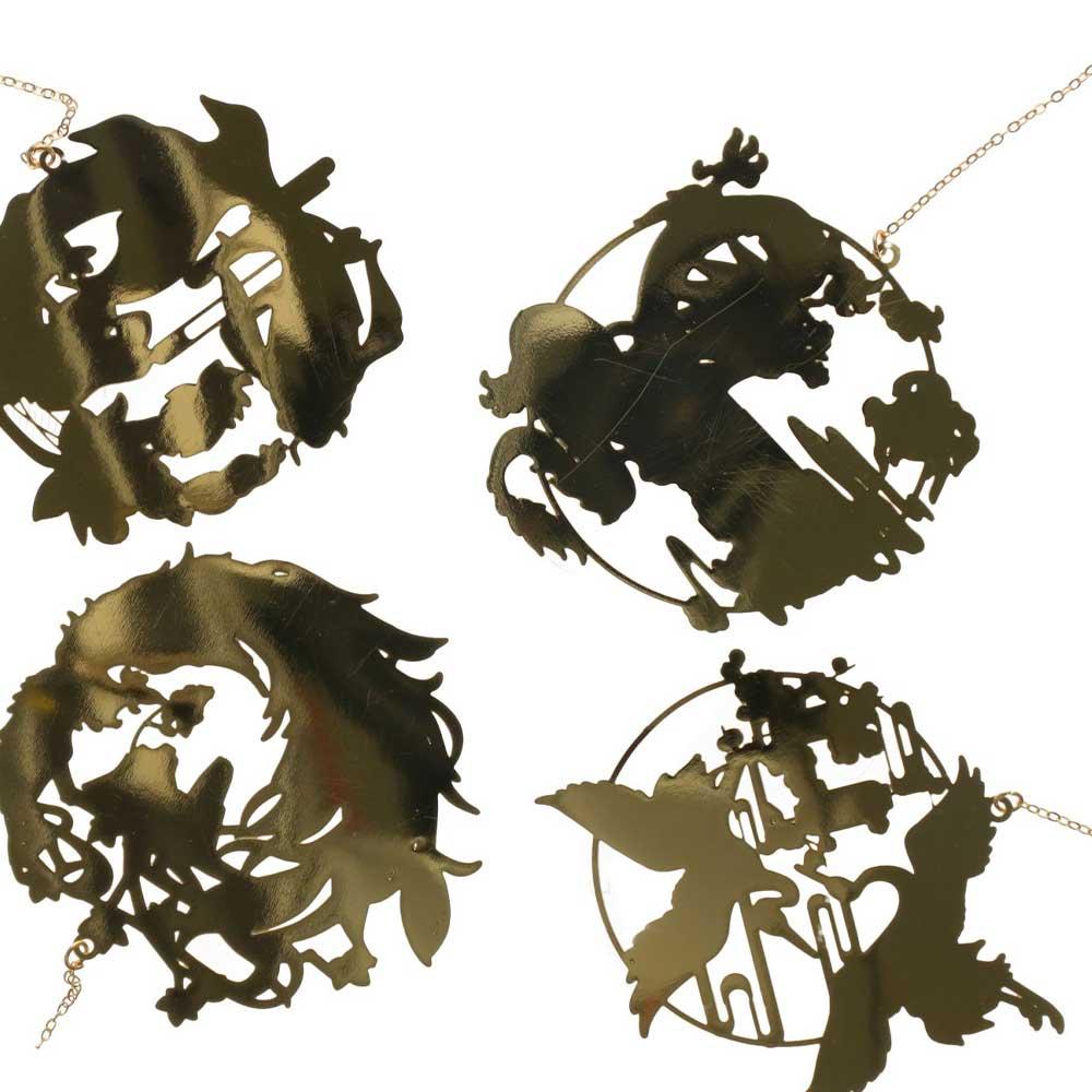 Mythology Retro Metal Pagination Mark Metal Bookmark Chinese Style Brass Bookmark Book Clip