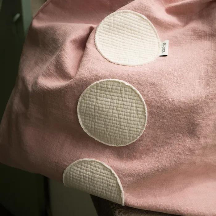 Punto Linen Shoulder Bag Pink