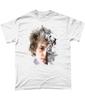 T-shirt Astratta Bob Dylan Blowin In The Wind Robert Allen Zimmerman