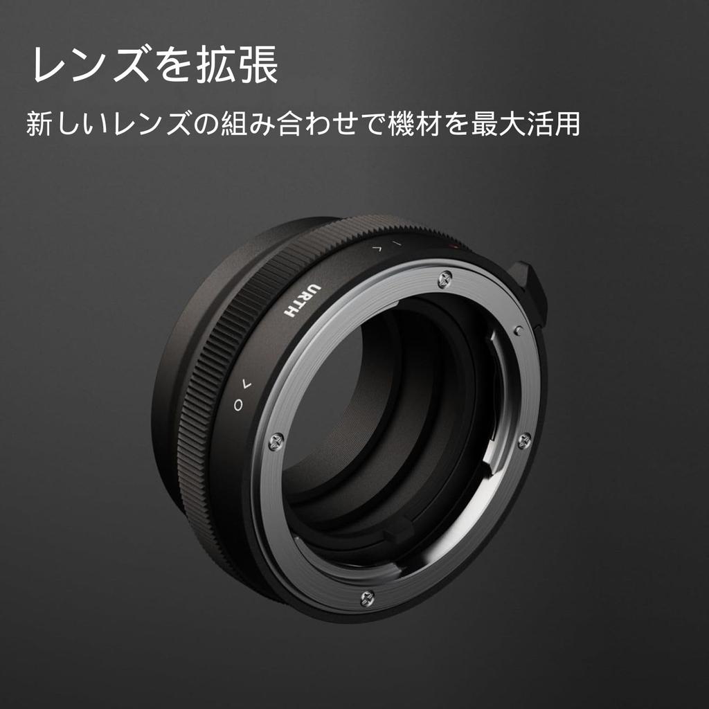 Urth Lens Mount Nikon F Lenses to Fujifilm X Camera Bodies Adapter (G-type)