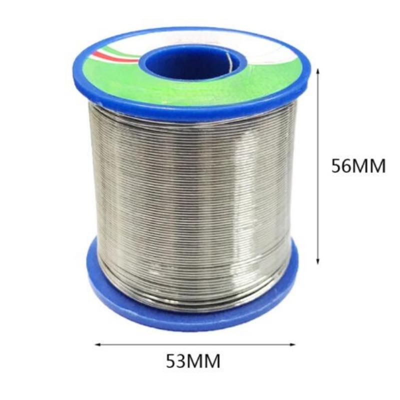

1 рулон припойной проволоки сердечник из канифоли оловянный припой проволока паяльный сварочный флюс железная проволока катушка 1mm
