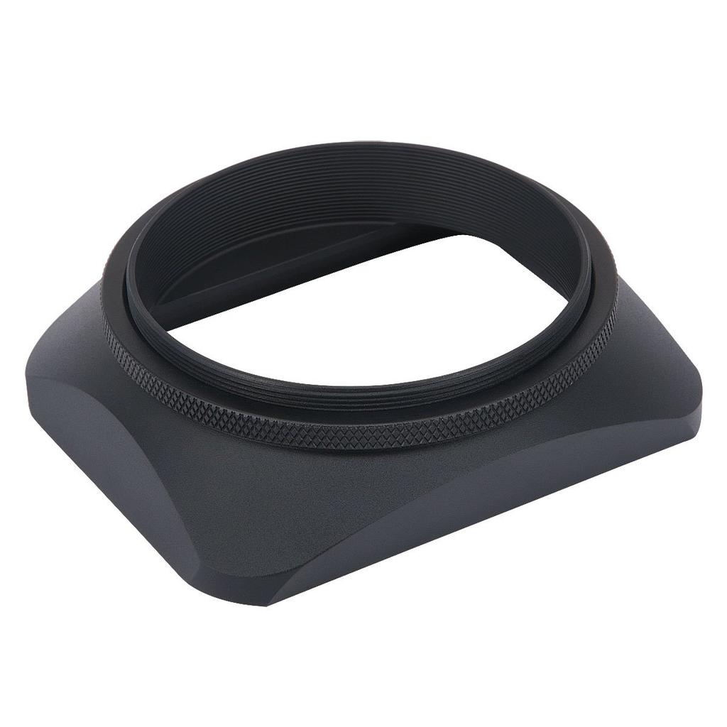 Haoge 62mm Square Metal Mount Lens Hood Shade with Cap for Carl and Other 62mm Filter Thread Lenses Screw-in Canon, Nikon, Sony, Leica, Leitz, Zeiss,
