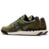 Onitsuka Tiger Ultimate 81 Leather Round Toe Lace-Up Durable Low-Top Lifestyle Sneakers Unisex sneakers Olive-Green 1183B640-300