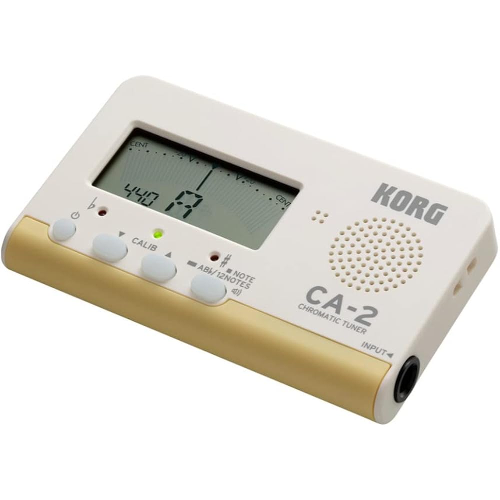 KORG Chromatic Tuner CA-2 Brass Band, Orchestra Guitar, Vocal, Acapella, Perfect for Private Prac...