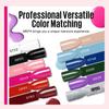 MEFA Nail Art Set 12 Colors Gel Polish UV 7ml, 6W UV Lamp, Manicure Accessories Kit, DIY Home Gifts