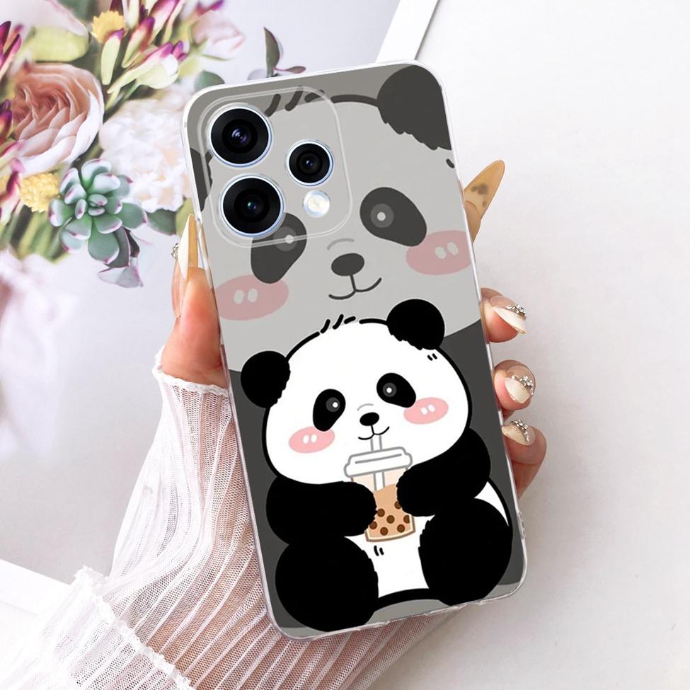 Transparent For Oppo Reno15 Cover Luxury Cute Cat Fashion Butterfly Cool Painted Bumper Casing For Oppo Reno15 5G CPH2825 Case