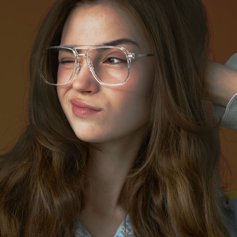 RECLOW RECLOW G605 CRYSTAL GLASS Glasses