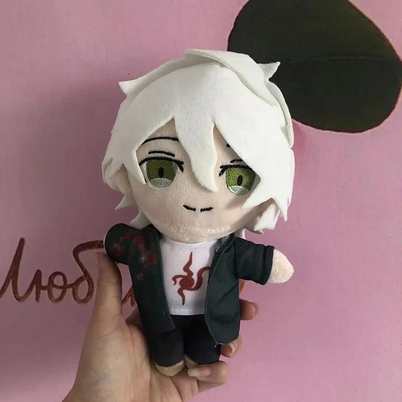 23cm Danganronpa Plush Toys Kokichi Oma Nagito Komaeda Nanami ChiaKi Stuffed Dolls Cartoon Figure Plushies Kids Christmas Gifts