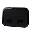 Marine Deck Access Hatch 17.3x12.4in 180° Openning Heavy Duty Non Slip Rectangular Boat Deck Hatch Lid Marine Deck Access Hatch