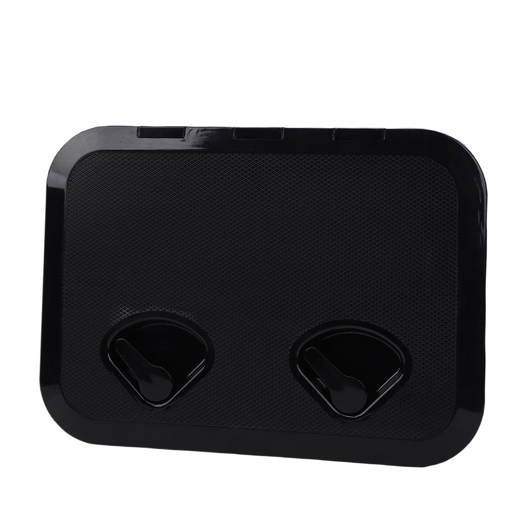 Marine Deck Access Hatch 17.3x12.4in 180° Openning Heavy Duty Non Slip Rectangular Boat Deck Hatch Lid Marine Deck Access Hatch