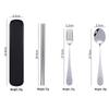Ruhan Portable Stainless Steel Outdoor Cutlery Set