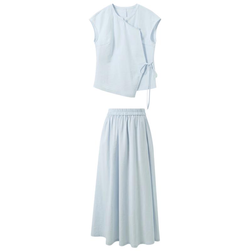 

Sancai Pine Wind New Chinese Style Two-Piece Set S