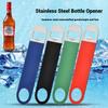 1PC Stainless Steel Beer Opener Multifunctional Quick Open Soda Pop Cap Wrench Colorful Plastic Dip Kitchen Bar Accessories