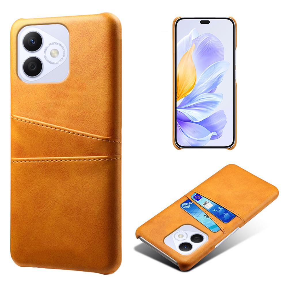 For Honor X60i 5G Case Dual Card Slots PU Leather+Hard PC Phone Cover