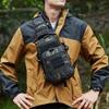 Tactical Chest Bag Men's Sports Shoulder Outdoor Fanny Pack MOLLE System Sling Bags for Camping Hiking Climbing Cycling Fishing