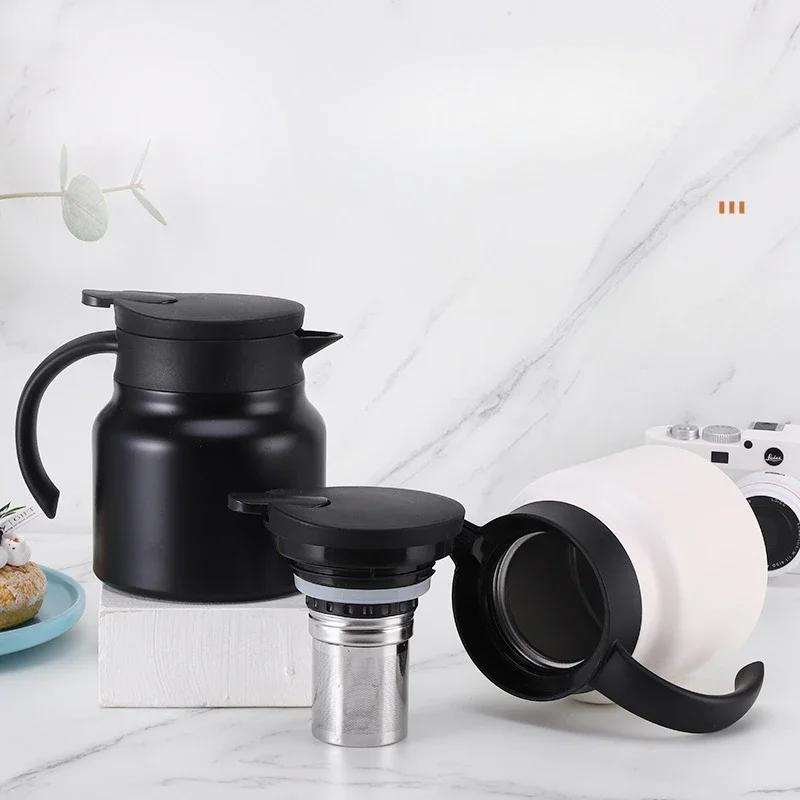 Multifunctional Tea and Water Separation Stewing Teapot Business Home Use Stainless Steel Water Kettle Tea Thermos Kettle