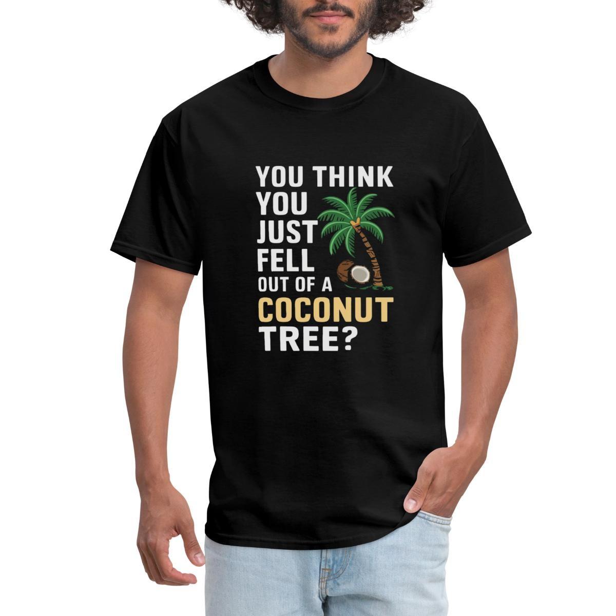 Kamala Harris Coconut Tree Quote POTUS 2024 Men s T-Shirt L