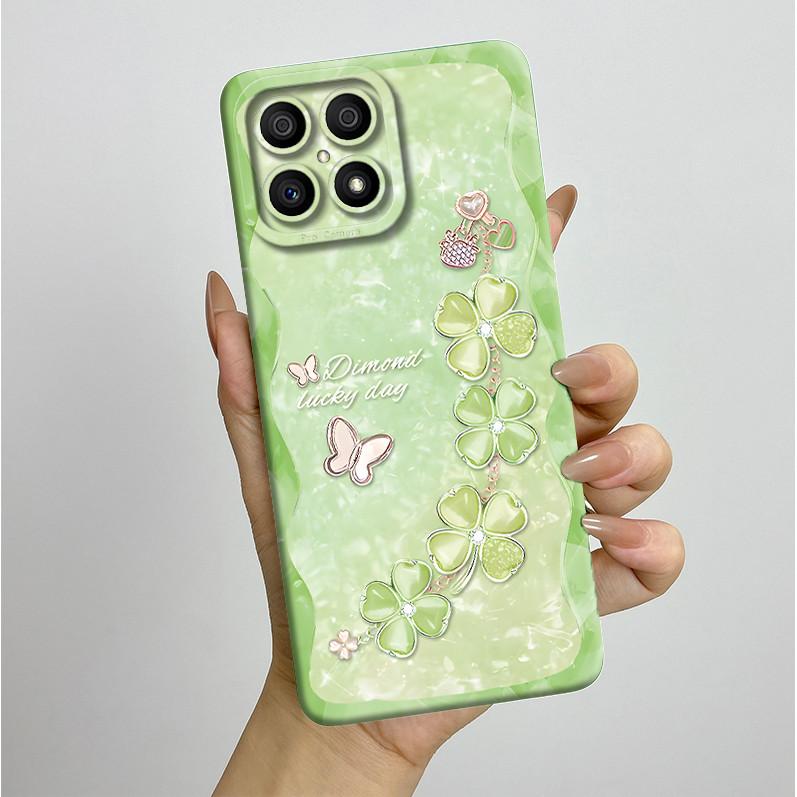 Phone Case For Honor X8 4G Case Aesthetic Luxury Protective Full Coque HonorX8 Soft Silicone Funda For Honor X 8 X8 Back Cover