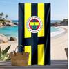 Fenerbahce Bedrukt Sneldrogend Strandlaken Super Absorberend Zacht Lichtgewicht Badlaken voor Zwembad Zomer Reizen