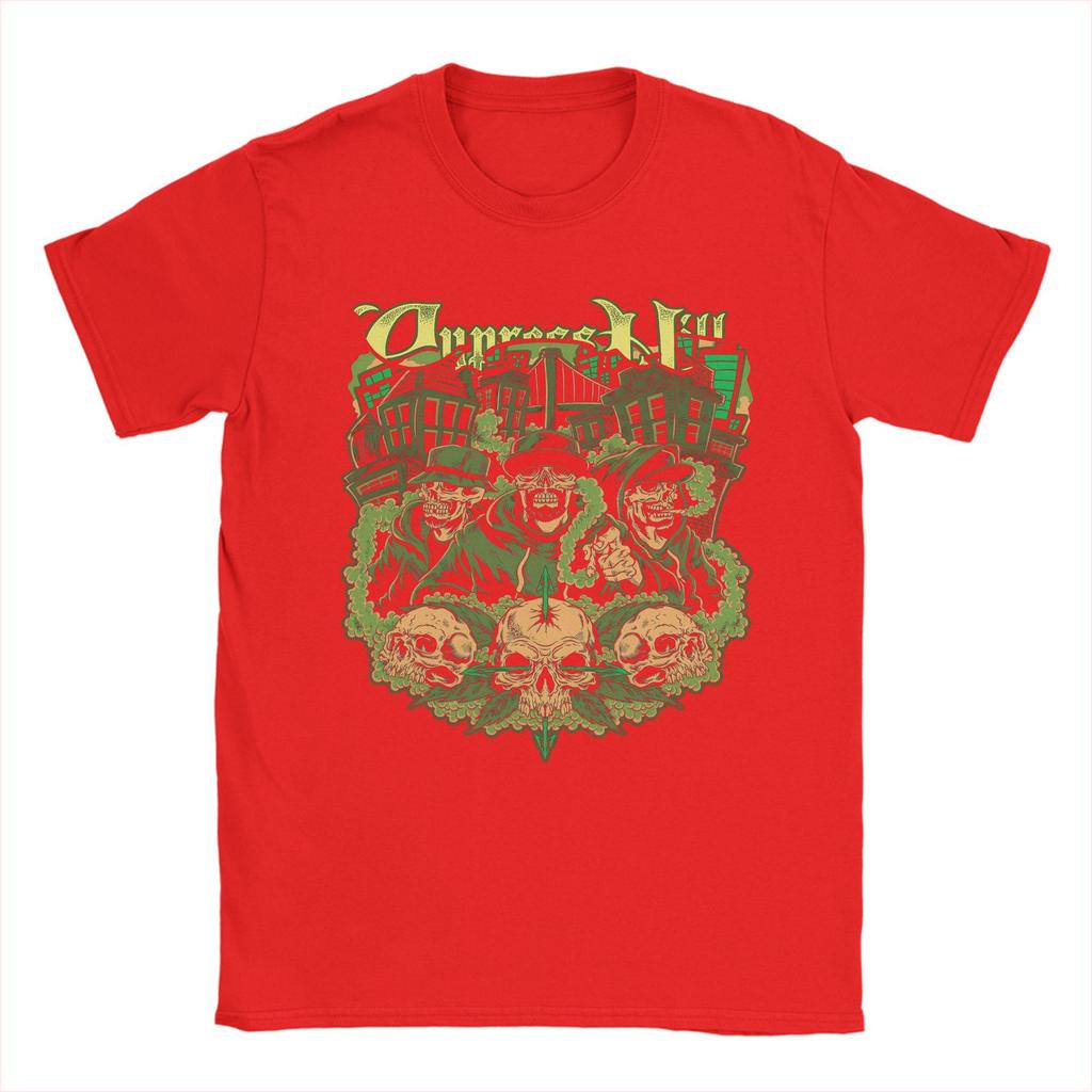 Cypress-Hills T Shirt Summer  Cotton T Shirts For Man Hip Hop Pattern Tee Shirt Short Sleeve Aesthetic Tees