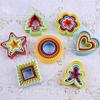 ABS Cookie Cutter Set Love, Flower, Square,Three Patterns  Turnover