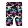 3D Digital Printed Men's Beach Shorts Hawaiian Camouflage Style Loose Casual Shorts