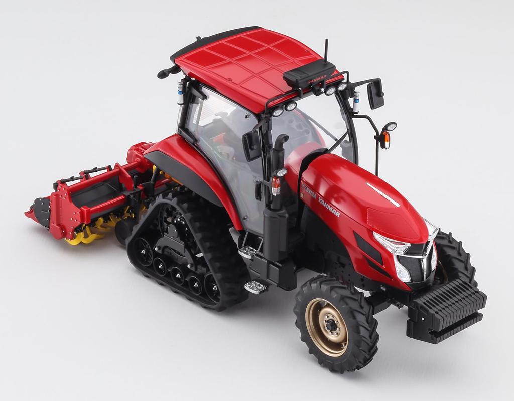 Hasegawa Construction Machinery Series Yanmar Tractor YT5113A Robot Tractor Delta Specification Plastic Model 66112 1/35 Crawler/Rotary (Car)