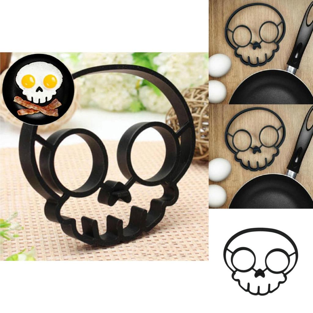 Skull Silicone Egg Maker Cartoon Egg Mold For Breakfast And Gifting