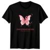 Embrace The Journey Breast Cancer Awareness Ribbon Butterfly Unisexs Unisexs Graphic