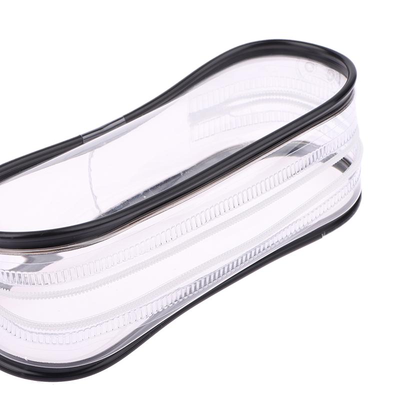 Creative Clear Outdoor Bag For Cartoon Plush Dolls Toys Transparent Mini Doll Pouch For Keychain Doll Anime Figure Storage Case